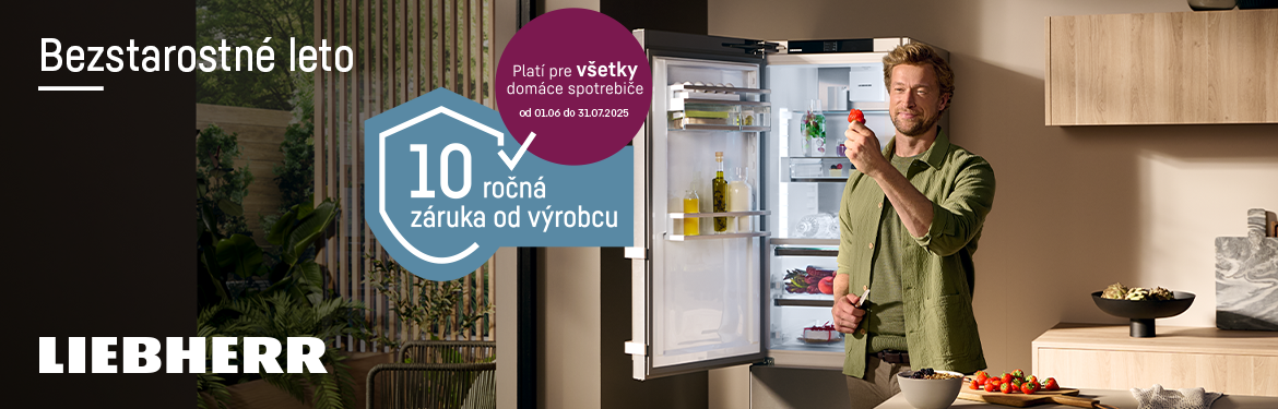 LIEBHERR 10 ročná záruka