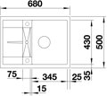 BLANCO METRA 45 S Compact 
