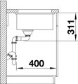BLANCO SUBLINE 375-U