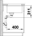 BLANCO SUBLINE 500-U 