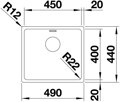 BLANCO ANDANO 450-IF
