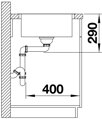 BLANCO CLARON 400-IF Durinox® 