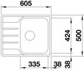 BLANCO LEMIS 45 S-IF Mini
