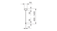 BORA Horizon závesné svietidlo move – black
