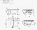 ELICA NIKOLATESLA FIT BL/A/60 - odťah do exteriéru