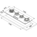 FRANKE FHCR 1204 3G TC HE XA C 