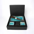 Súprava na sushi SKY BLUE, sada 6 ks, modrá, keramika, MIJ