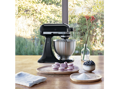 KITCHEN AID Artisan Robot + foodprocessor, čierna (5K45SSEOB +5KFP0719EOB)