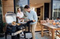WEBER® Elektrický gril Pulse 2000 s vozíkom