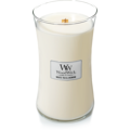 WOODWICK veľká sviečka - WHITE TEA & JASMINE