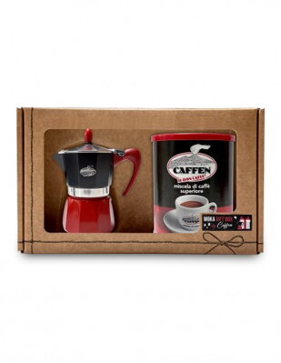 Caffen MOKA GIFT BOX Lattina Miscela Classica – darčekové balenie 