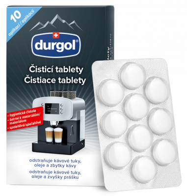 DURGOL čistiace tablety 10 tabliet