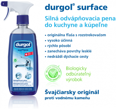 DURGOL SURFACE  odvápňovacia pena originál 500 ml