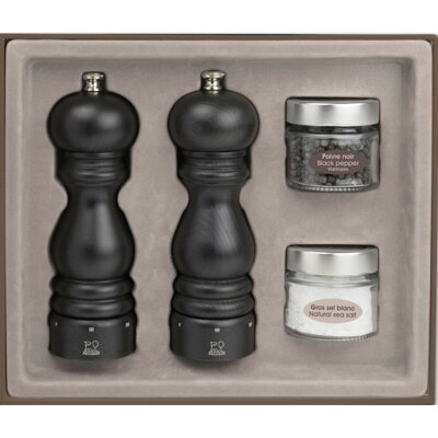 Peugeot darčekový set mlynčekov na korenie a soľ PARIS U Select, čokoladovy 18 cm