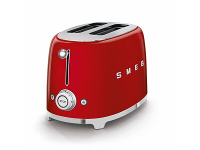 SMEG TSF01RDEU Toastovač 50´s Retro Style 2x2 - červený