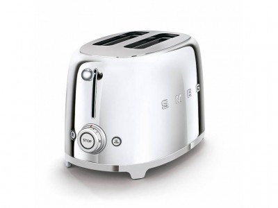  SMEG TSF01SSEU Toastovač 50´s Retro Style 2x2 - chromový