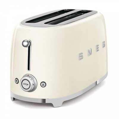 SMEG TSF02CREU Toastovač 50´s Retro Style 4x2 - krémový