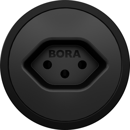 BORA zásuvka typu J All Black USTJAB