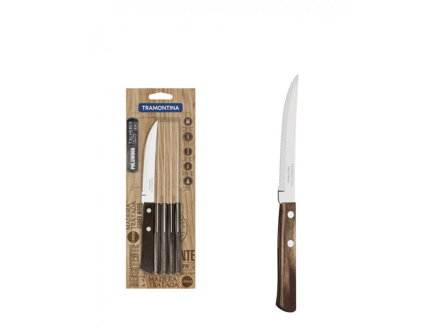 Tramontina Polywood -  steakové nože - 6ks hnedá