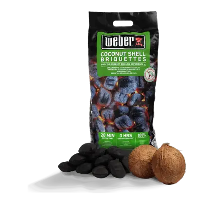 WEBER ®  kokosové brikety 8kg