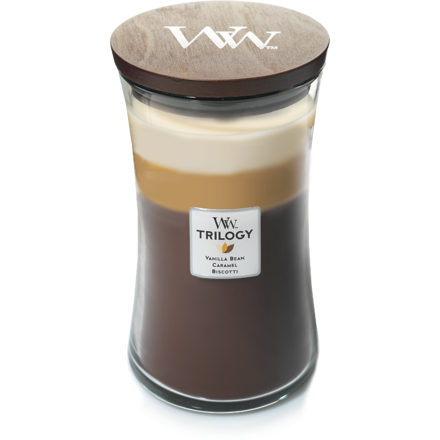 WOODWICK TRILOGY veľká sviečka - CAFE SWEETS