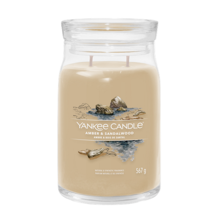 Yankee Candle Amber & Sandalwood