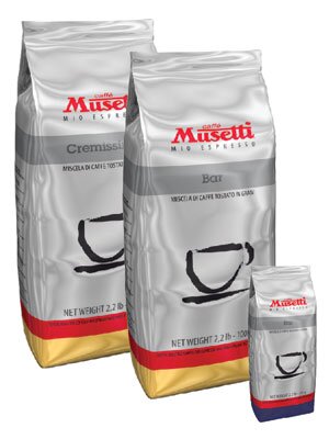 Musetti Cremissimo 73% arabika, 27% robusta 1000g