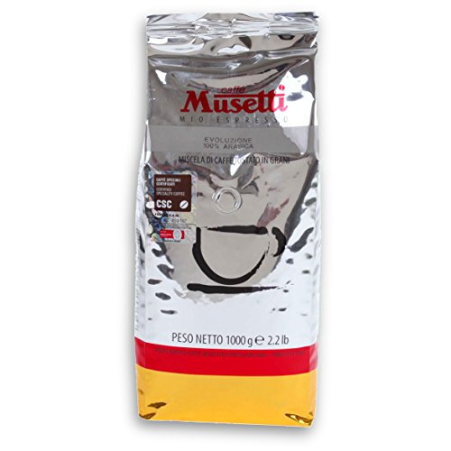 Musetti zrnková káva 1000 g, Evoluzione, certif. CSC, 100% arabica