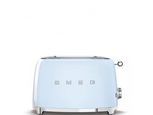 SMEG TSF01PBEU Toastovač 50´s Retro Style 2x2 - pastelová modrá