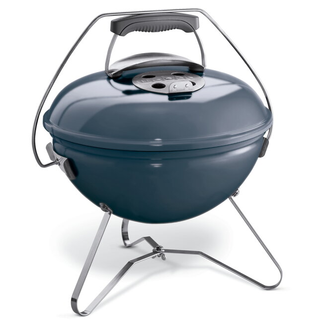 WEBER SMOKEY JOE PREMIUM 37cm, bridlicovo MODRÝ