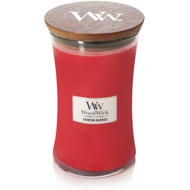 WOODWICK veľká sviečka- CRIMSON BERRIES