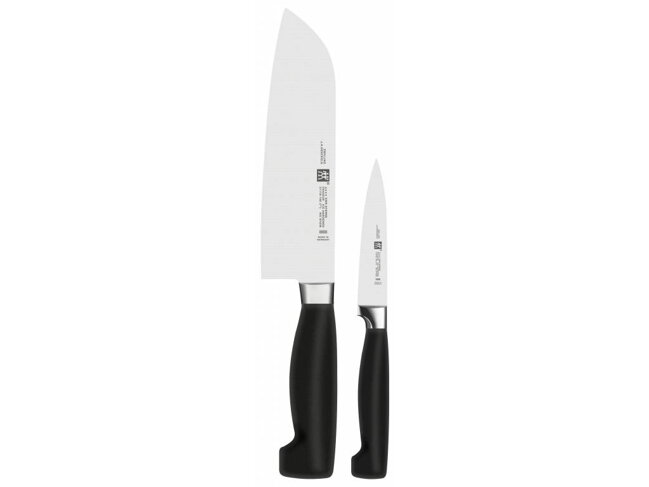 Zwilling Four Star sada nožov - 2 ks (santoku, špikovací)