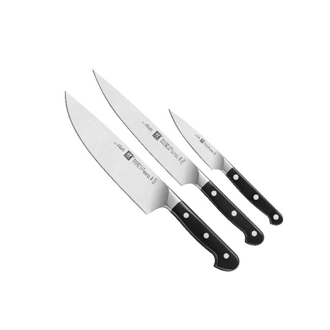 Zwilling Pro set nožov 3 ks kuchársky, plátkovací, špikovací