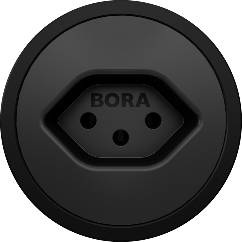 BORA zásuvka typu J All Black USTJAB