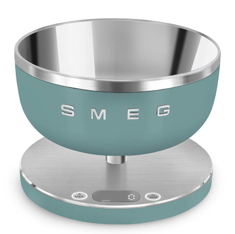 SMEG KSC01 Digitálna kuchynská váha - smaragdovo zelená SMEG KSC01 Digitálna kuchynská váha - smaragdovo zelená