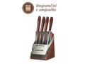 Tramontina Polywood - súprava kuchynských nožov 5 ks - červený